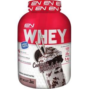אבקת חלבון WHEY עוגיות 2 ק״ג Extreme Nutrition