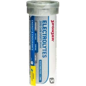 10 טבליות אלקטרוליטים Sponser לימון