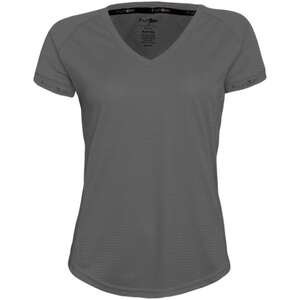 חולצת ריצה לנשים Funkier RNJ688 מידה L אפור כהה