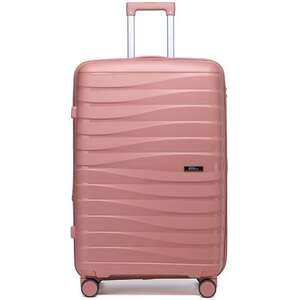 מזוודת טרולי קשיחה 20״ ABLE Camel Mountain ורוד