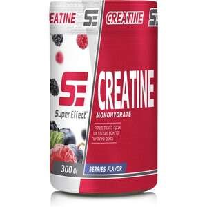 אבקת קריאטין 300 גרם Super Effect פירות יער