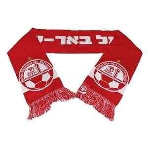 צעיף צמר עבה הפועל באר שבע