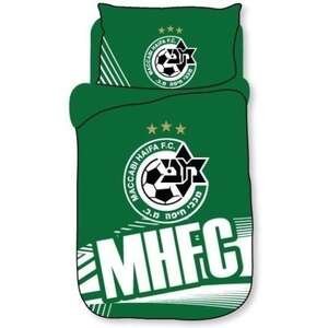 סט מצעים יחיד 90x200 מכבי חיפה