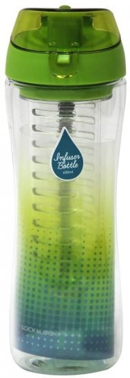 בקבוק שתיה עם חלק פנימי לחליטה 650 מ''ל Lock & Lock - צבע ירוק