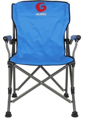 כיסא קמפינג מתקפל מבית Guro - צבע כחול