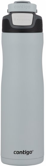 בקבוק שתיה תרמי מנירוסטה 710 מ''ל Contigo Autoseal Chill - צבע אפור