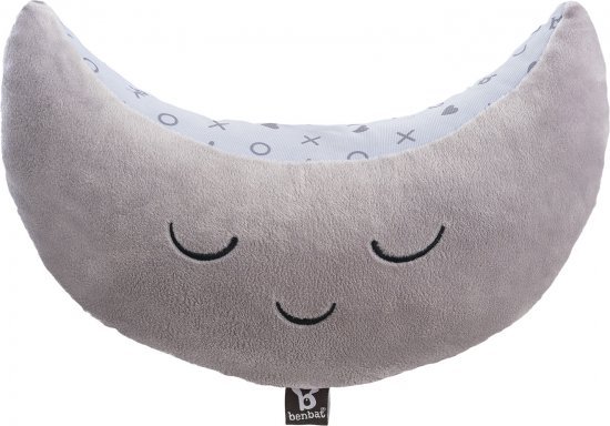 כרית תמיכה בצורת ירח Benbat - צבע אפור