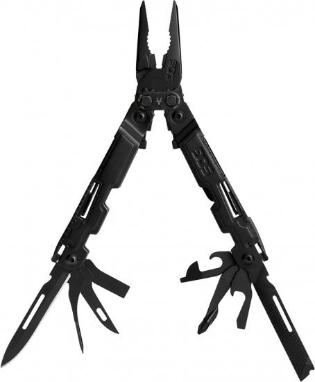 מולטיטול רב תכליתי SOG Power Access Multi-Tool Black - צבע שחור