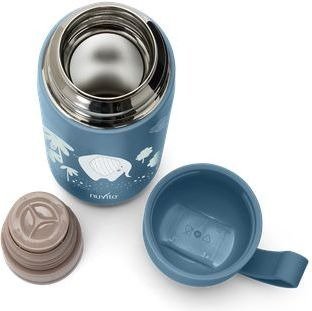 תרמוס עם ספל 400 מ''ל Nuvita - צבע כחול