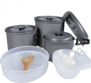 סט בישול לשטח 4 חלקים I-CAMP Everest