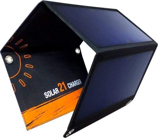 פאנל טעינה סולארי ומתקפל לקמפינג I-CAMP 21W