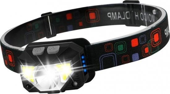 פנס ראש מקצועי 300 לומן I-CAMP HL-6 LED - שחור