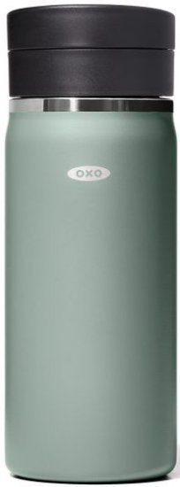 בקבוק שתייה תרמי 475 מ”ל מבית OXO - צבע ירוק