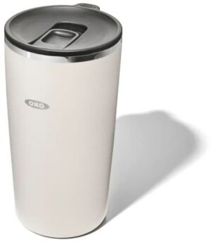 כוס תרמית עם סגירה קלה 475 מ”ל מבית OXO - צבע לבן