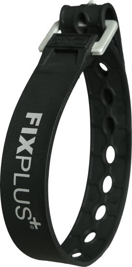 רצועת קשירה ואבטחה רחבה 35 ס''מ מבית FIXPLUS - צבע שחור