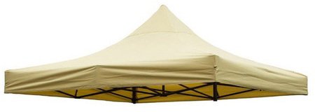 כיסוי בד לגזיבו 3x3 מטר Playa - צבע בז'