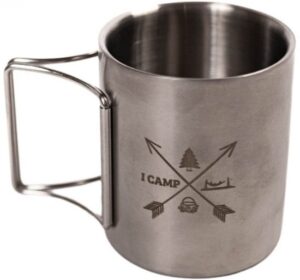 ספל נירוסטה דופן כפולה 220 מ''ל I-CAMP