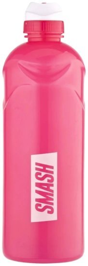 בקבוק מים דגם Smash STEALTH צבע ורוד - בנפח 1 ליטר