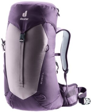 תיק גב לנשים 22 ליטר דגם Deuter AC Lite SL - צבע סגול / לבנדר