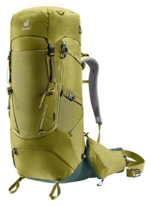 תיק גב 70+10 ליטר דגם Deuter Aircontact Core - צבע קקטוס