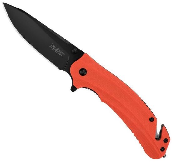 אולר מתקפל 21.6 ס''מ דגם Barricade מבית Kershaw - צבע כתום