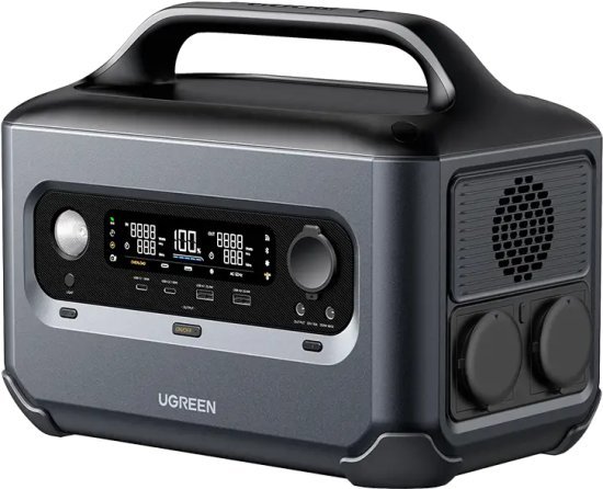 תחנת כוח ניידת 680Wh 600W דגם GS600 מבית Ugreen