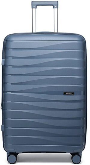 מזוודת טרולי קשיחה בלתי שבירה בגודל 20 אינץ' דגם ABLE מבית Camel Mountain - צבע כחול כהה