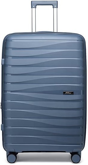 מזוודה קשיחה בלתי שבירה בגודל 24 אינץ' דגם ABLE מבית Camel Mountain - צבע כחול כהה