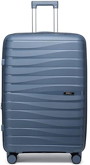 מזוודה קשיחה בלתי שבירה בגודל 32 אינץ' דגם ABLE מבית Camel Mountain - צבע כחול כהה