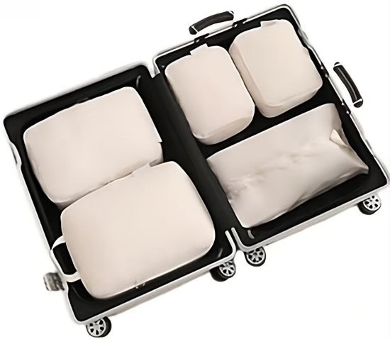 סט תיקי אחסון פרמיום 4-10 ליטר 6 חלקים דגם The Frost Ultra מבית Camel Mountain - צבע בז'