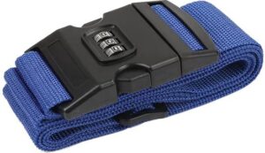 רצועת מזוודה דגם The Bolt Platinum מבית Camel Mountain - צבע כחול