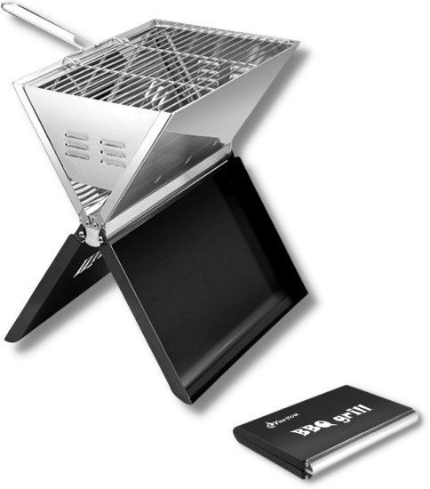 גריל פחמים מתקפל I-CAMP Notebook