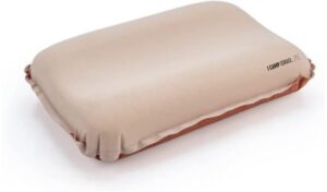 כרית מתנפחת Silent מבית I-CAMP - צבע בז' / כתום