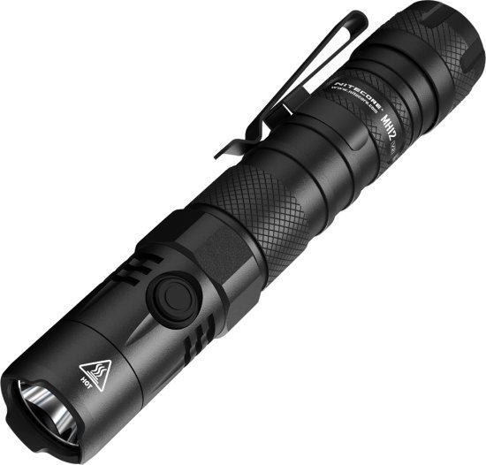 פנס יד נטען דגם MH12V2 עמיד למים IP68 מבית Nitecore