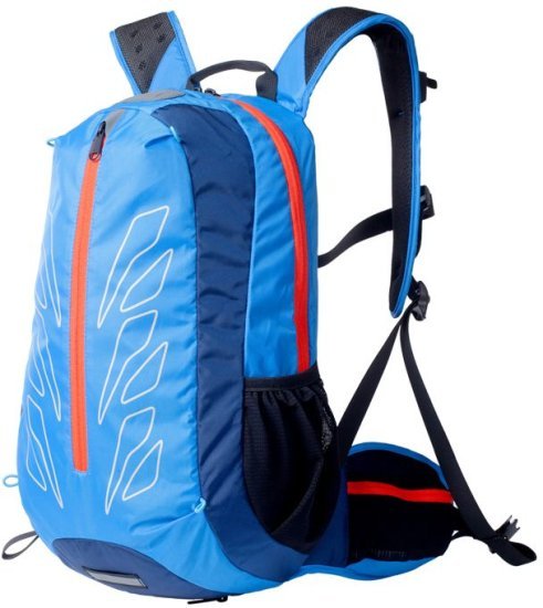 תיק גב 15 ליטר עם שקית שתייה 2 ליטר לאופניים מבית ROSWHEEL - צבע כחול