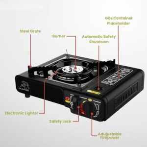 כירת גז ניידת דגם SALAMANDRA מבית I-CAMP