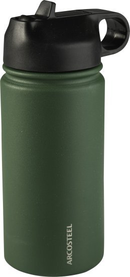 בקבוק שתיה תרמי לילדים 400 מ''ל מבית Arcosteel - צבע ירוק