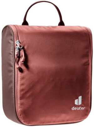 תיק רחצה דגם Deuter Wash Center II - צבע אדום חום