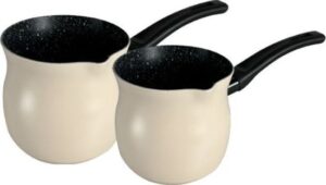 מארז פינג'אנים זוגי 0.9 / 1.3 ליטר סדרת Coffee Collection מבית Food Appeal - צבע שמנת