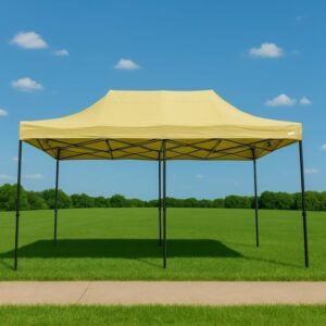 גזיבו פתיחה מהירה 3x6 מטר Playa - צבע בז'