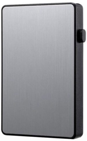 מחזיק כרטיסים יוקרתי RFID דגם The Axiron מבית Camel Mountain - צבע כסוף