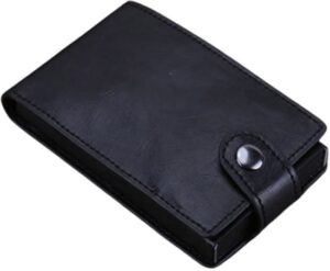 ארנק כרטיסים RFID דגם The Classic Popup מבית Camel Mountain - צבע שחור