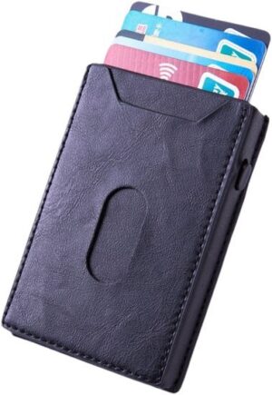 ארנק כרטיסים נשלף RFID דגם Series Popup מבית Camel Mountain - צבע שחור