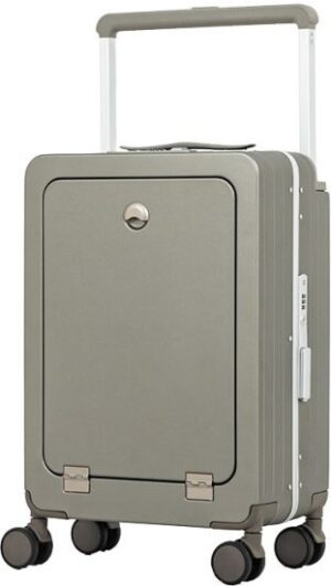 מזוודת עסקים Luxury בגודל 20 אינץ’ מבית Australian Adventurer - צבע כסוף