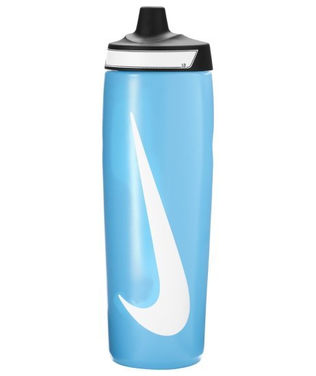 בקבוק שתיה לחיץ 700 מ''ל Nike Refuel - צבע כחול בלטי