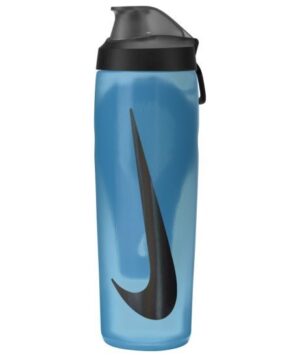 בקבוק שתיה לחיץ עם מכסה 700 מ''ל Nike Refuel - צבע כחול בלטי
