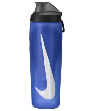 בקבוק שתיה לחיץ עם מכסה 700 מ''ל Nike Refuel - צבע כחול רויאל