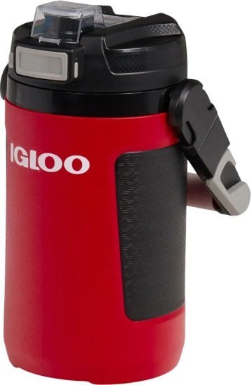 בקבוק שתייה תרמי ספורטיבי 1.9 ליטר מבית Igloo - צבע אדום