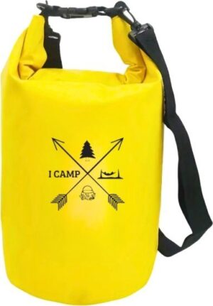 תיק יבש בנפח 15 ליטר מבית I-CAMP - צבע צהוב