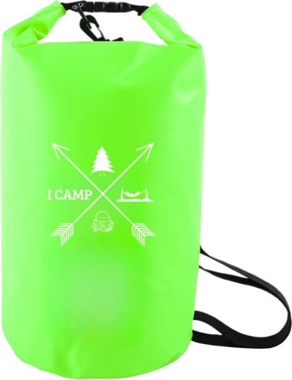 תיק יבש בנפח 10 ליטר מבית I-CAMP - צבע ירוק